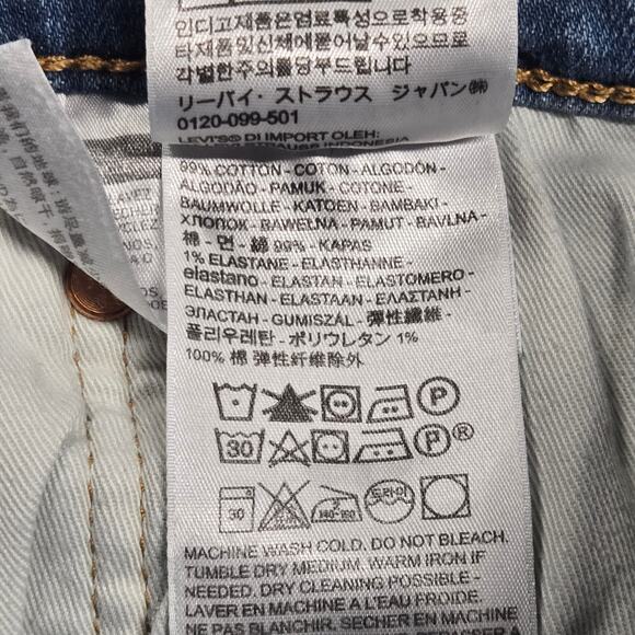 Levi's 541 Athletic Straight Premium Medium Wash Jeans 36‎ X 34 (34x32.5) - Picture 12 of 15